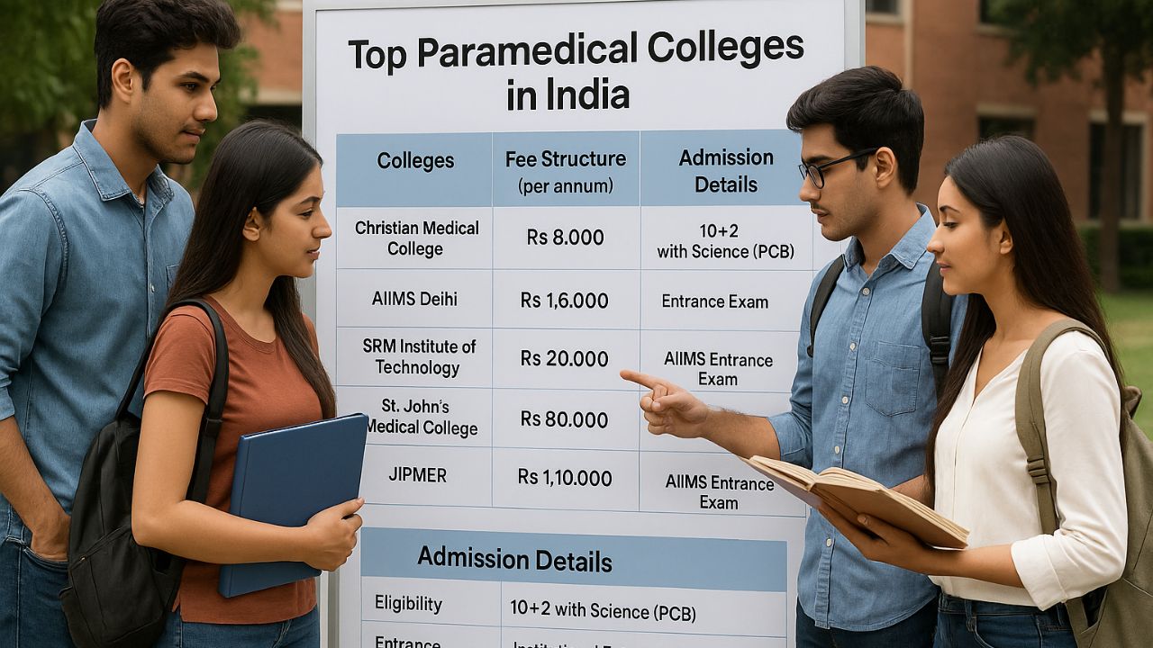 Top Paramedical Colleges